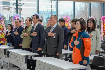 삼죽자율방범대 회장 이취임식