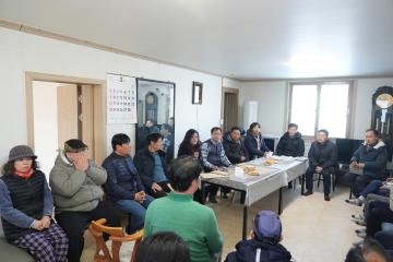 죽산 성남 물류창고 공사관련 주민 간담회