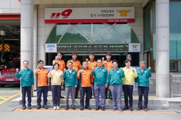 2025년 을지훈련 참여자 격려방문(안성소방서)