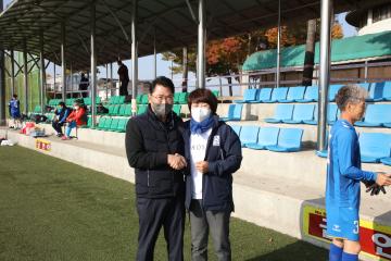 안성축구협회장배 축구대회 참석