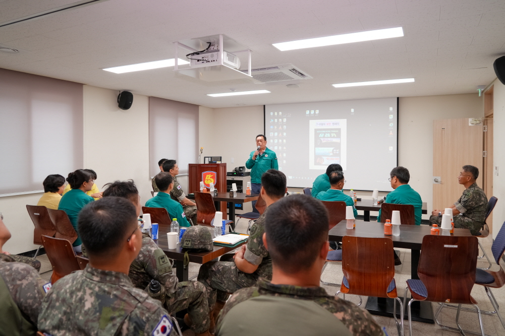 '2025년 을지훈련 참여자 격려방문(5171부대 2대대)' 게시글의 사진(9)