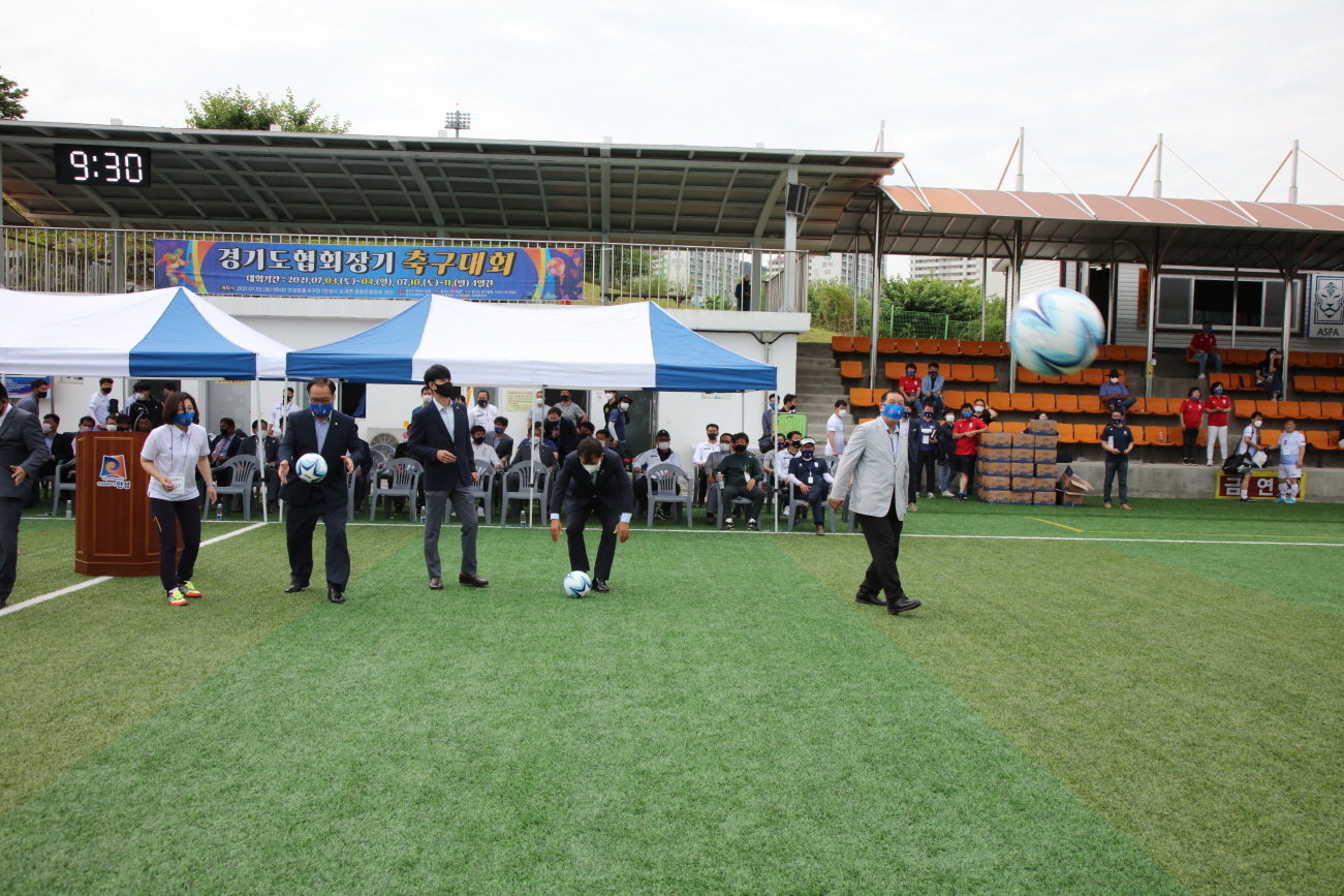 '경기도협회장기축구대회 개막식 참석' 게시글의 사진(6)