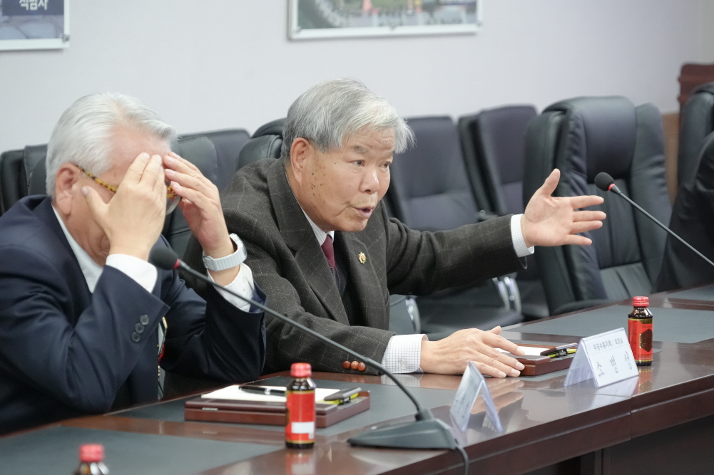 안성시 보훈단체협의회 간담회