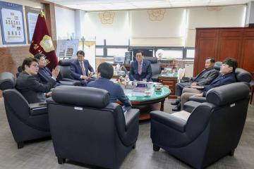 (재)안성산업진흥원 원장 면담