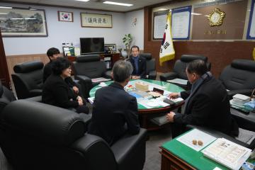 건강보험관리공단 이사장 현안사업 간담회