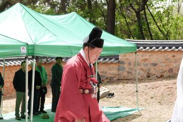 이덕남, 홍계남 장군 제향식