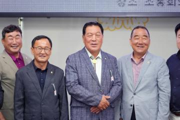 한국새농민회중앙회 안성시 의회방문